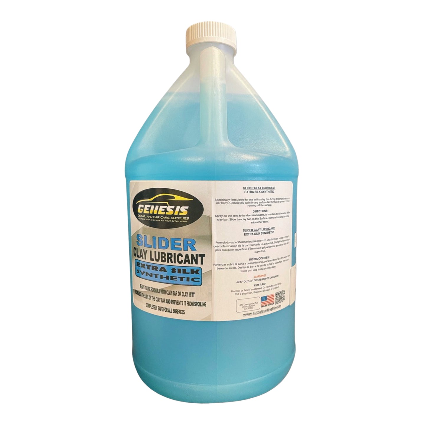 Slider Clay Lubricant Extra Silk Synthetic 1 GL