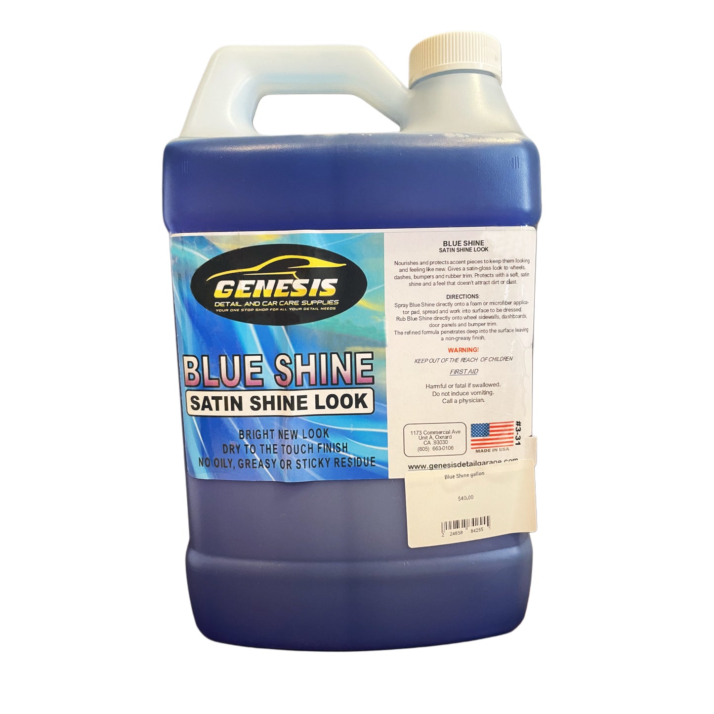 Blue Shine Satin Shine Look 1 GL