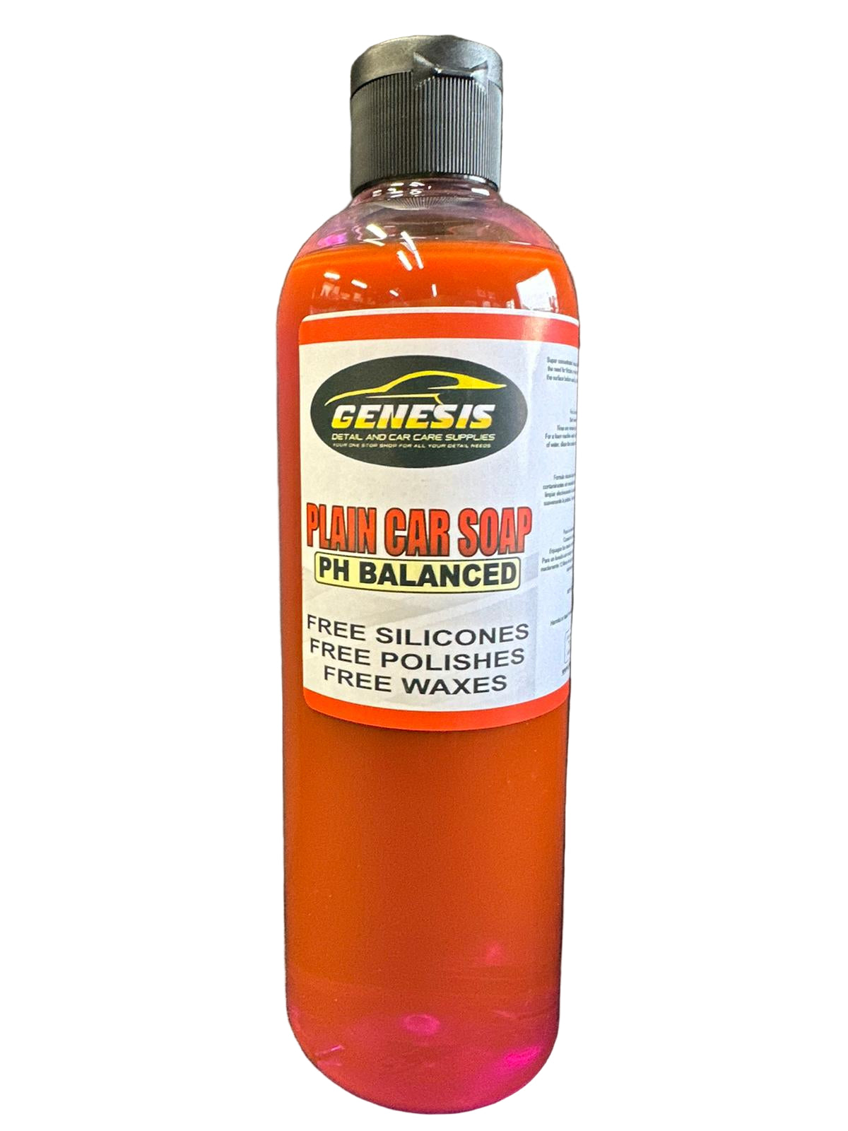 Plain car soap 16 oz