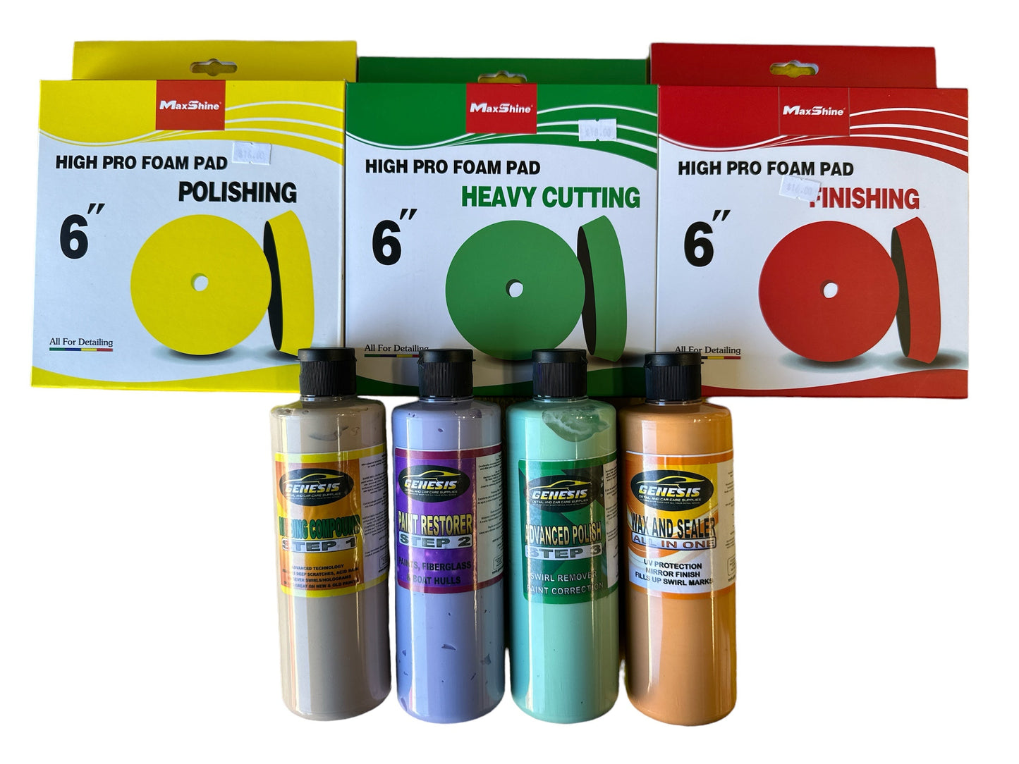 3 Step Polishing Kit