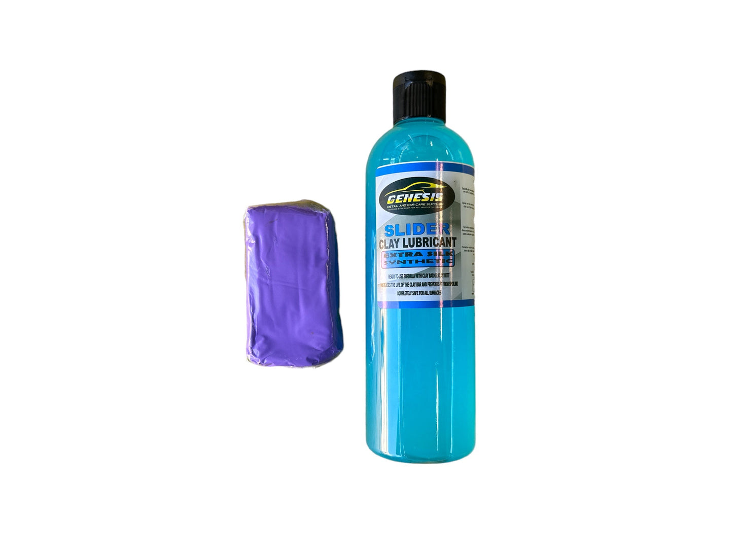Clay Bar and Slider Clay Lubricant