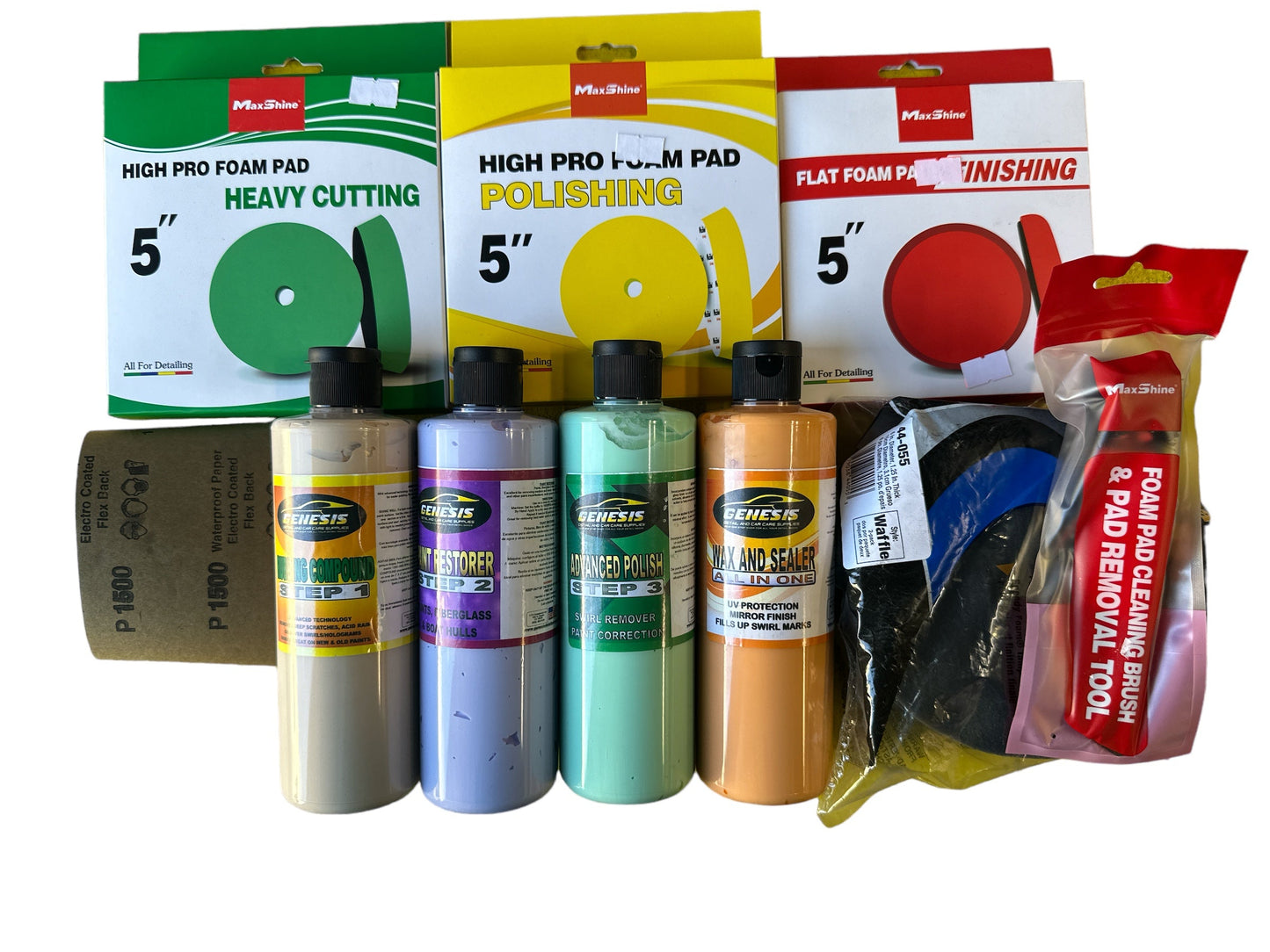 3 Step Polishing Kit