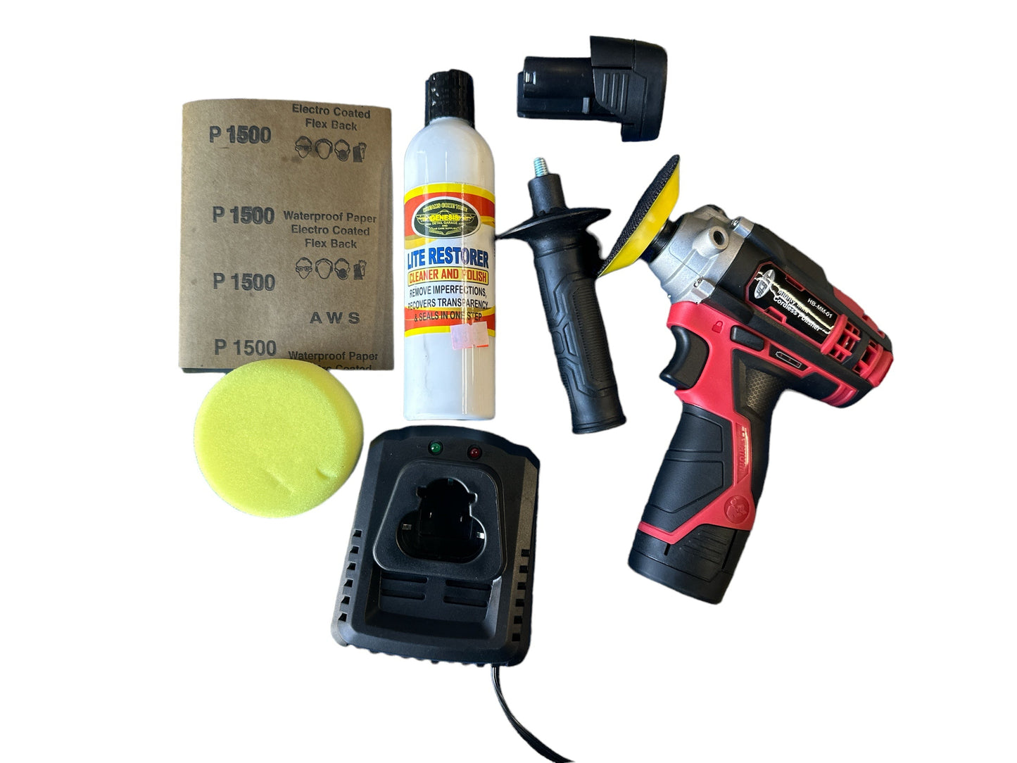 Headlights restoration kit