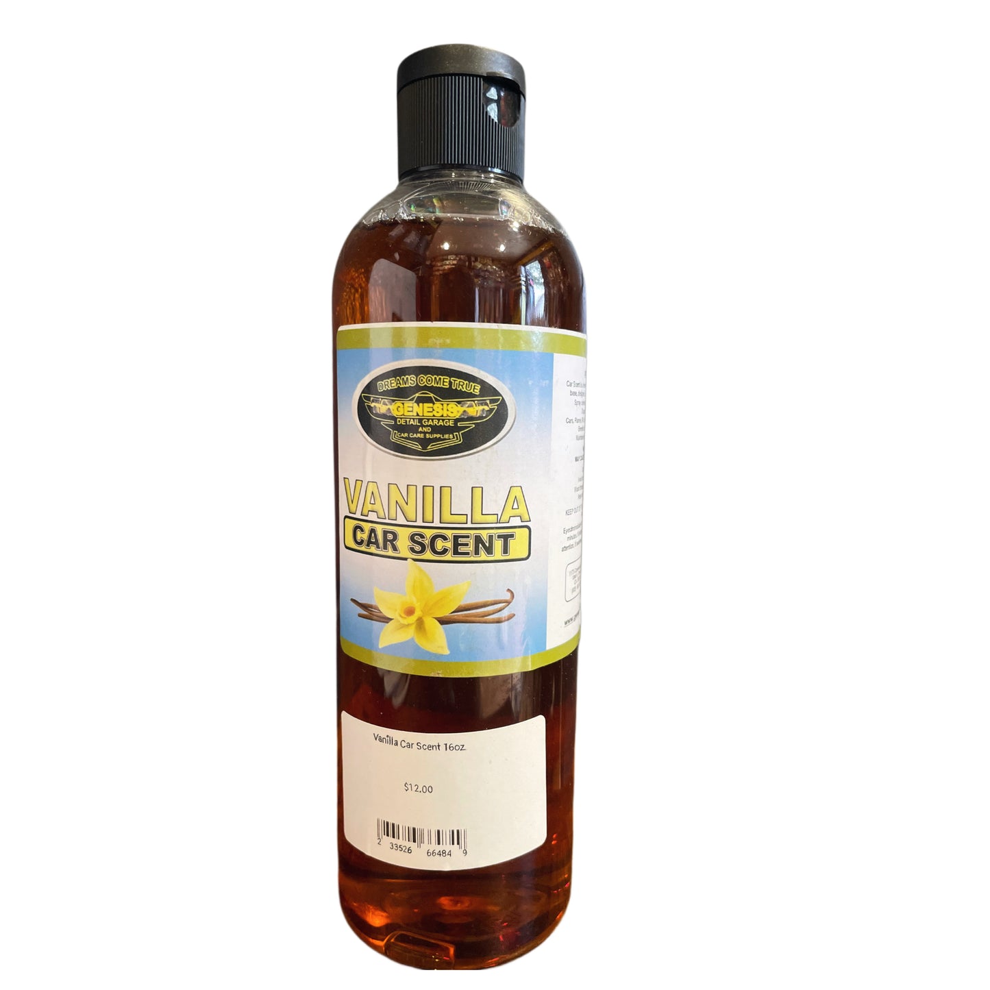 Vanilla Car Scent 16 oz