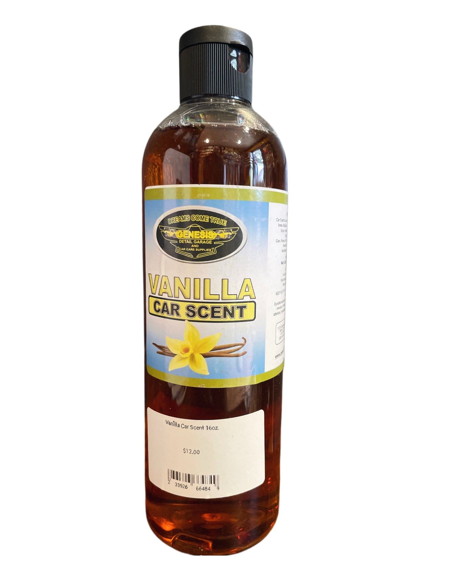 Vanilla Car Scent 16 oz