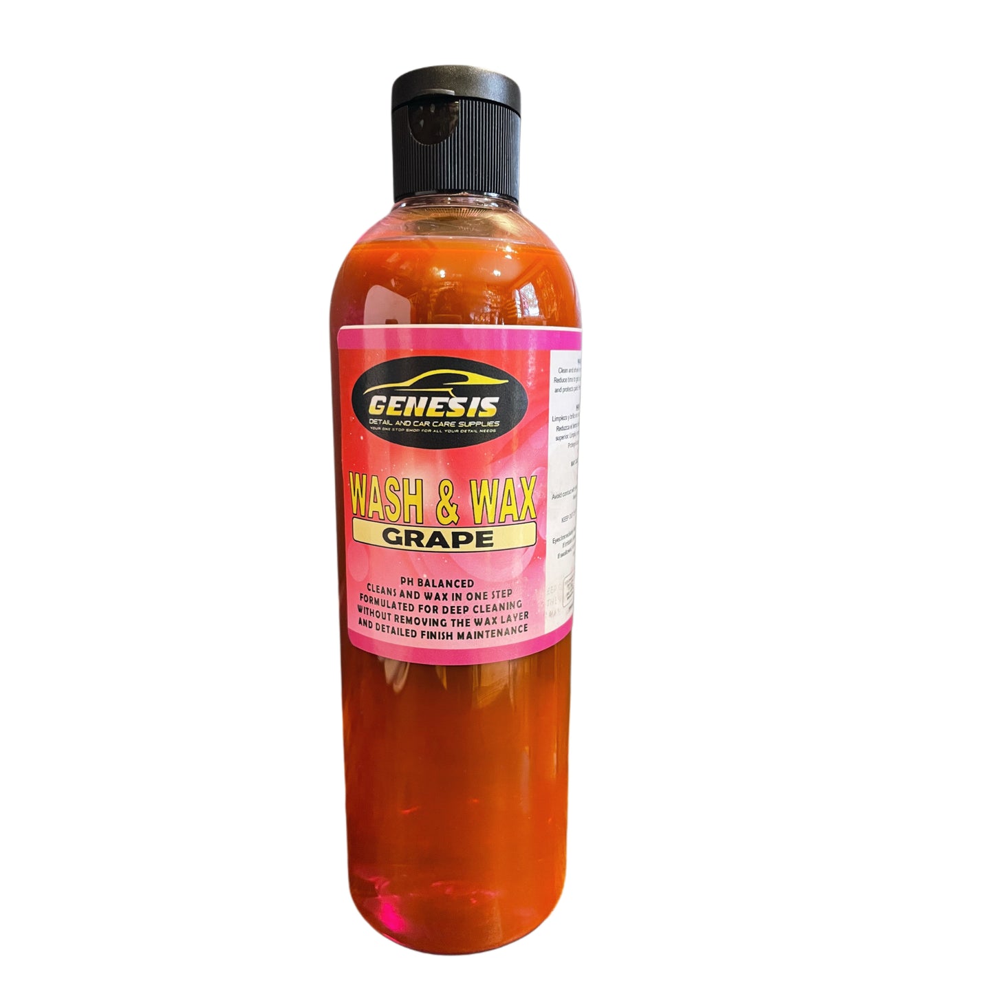 Wash and Wax Grape 16 oz