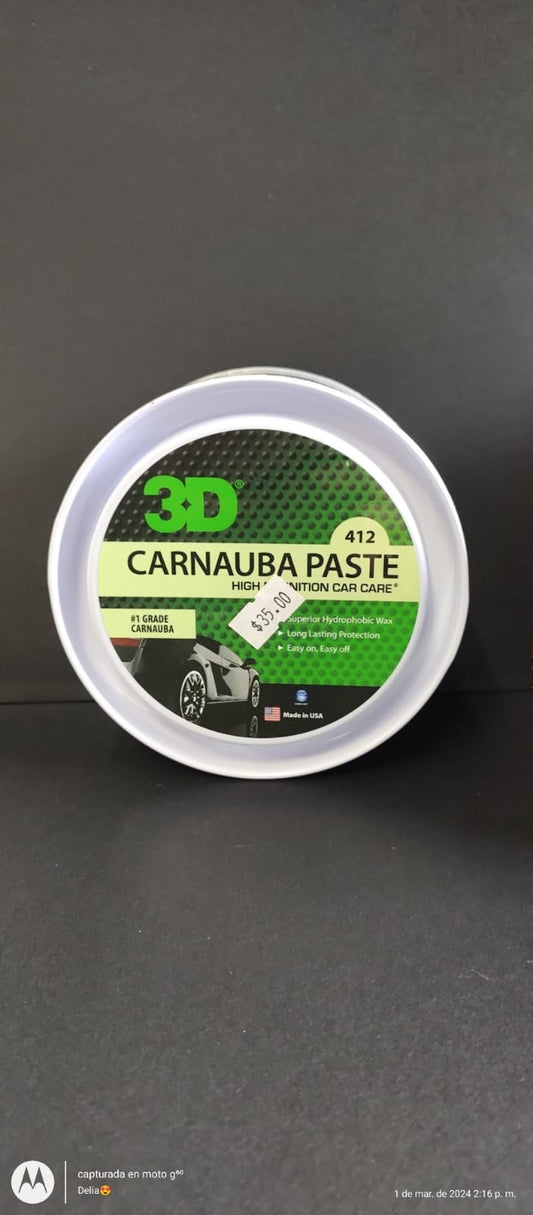 Carnauba paste