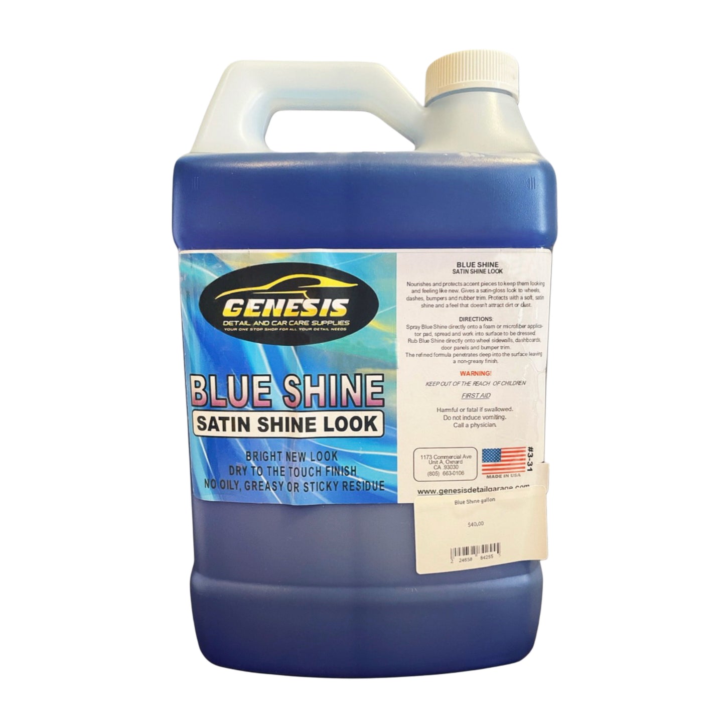 Blue Shine Satin Shine Look 1 GL