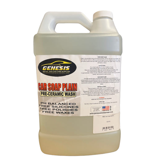 Car Soap Plain Pre-Ceramic Wash 1 GL