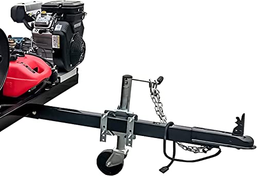 SIMPSON Cleaning 95003 Mobile Trailer 4200 PSI Cold Water Gas Pressure Washer System, 4.0 GPM, Electric Start Honda Engine, Includes Spray Gun and Wand, 5 Nozzles, 3/8-in. x 100-ft. Hose, (49-State)