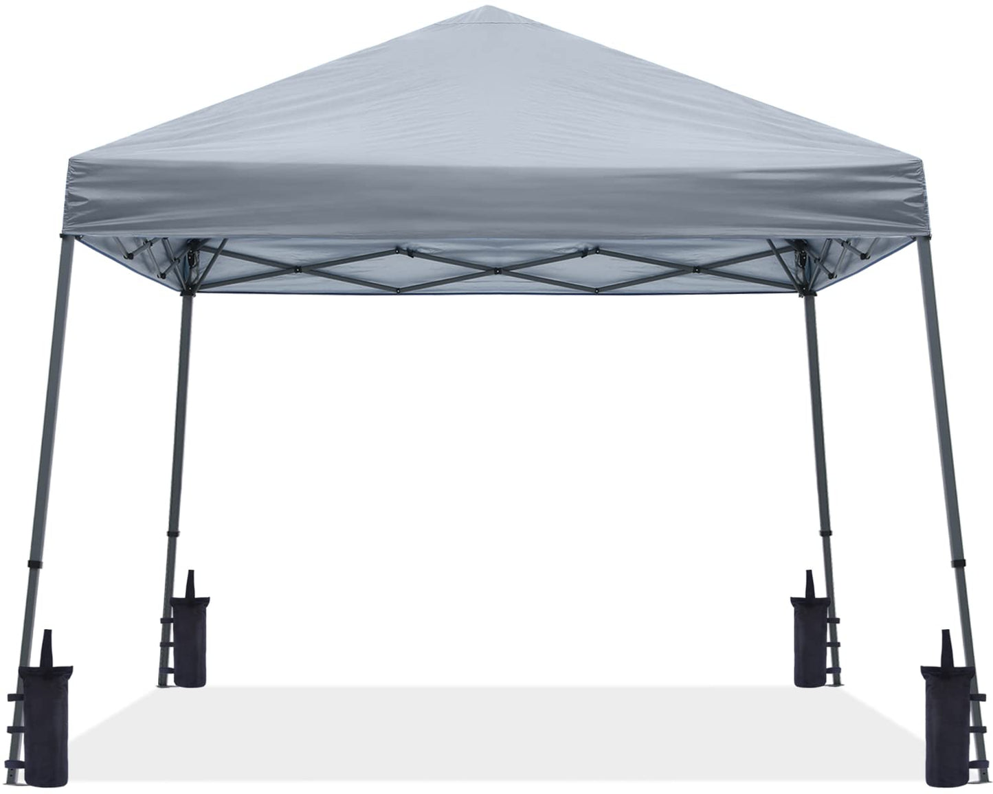 ABCCANOPY Stable Pop up Outdoor Canopy Tent 8 x 8 ft Base / 6 x 6 ft Top, Royal Blue