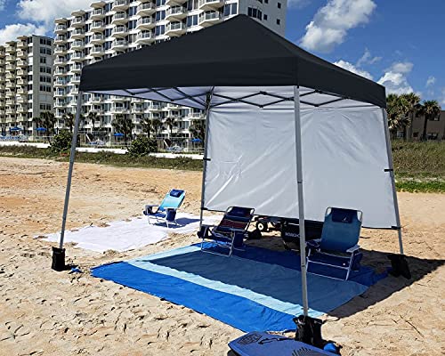 ABCCANOPY Stable Pop up Outdoor Canopy Tent 8 x 8 ft Base / 6 x 6 ft Top, Royal Blue