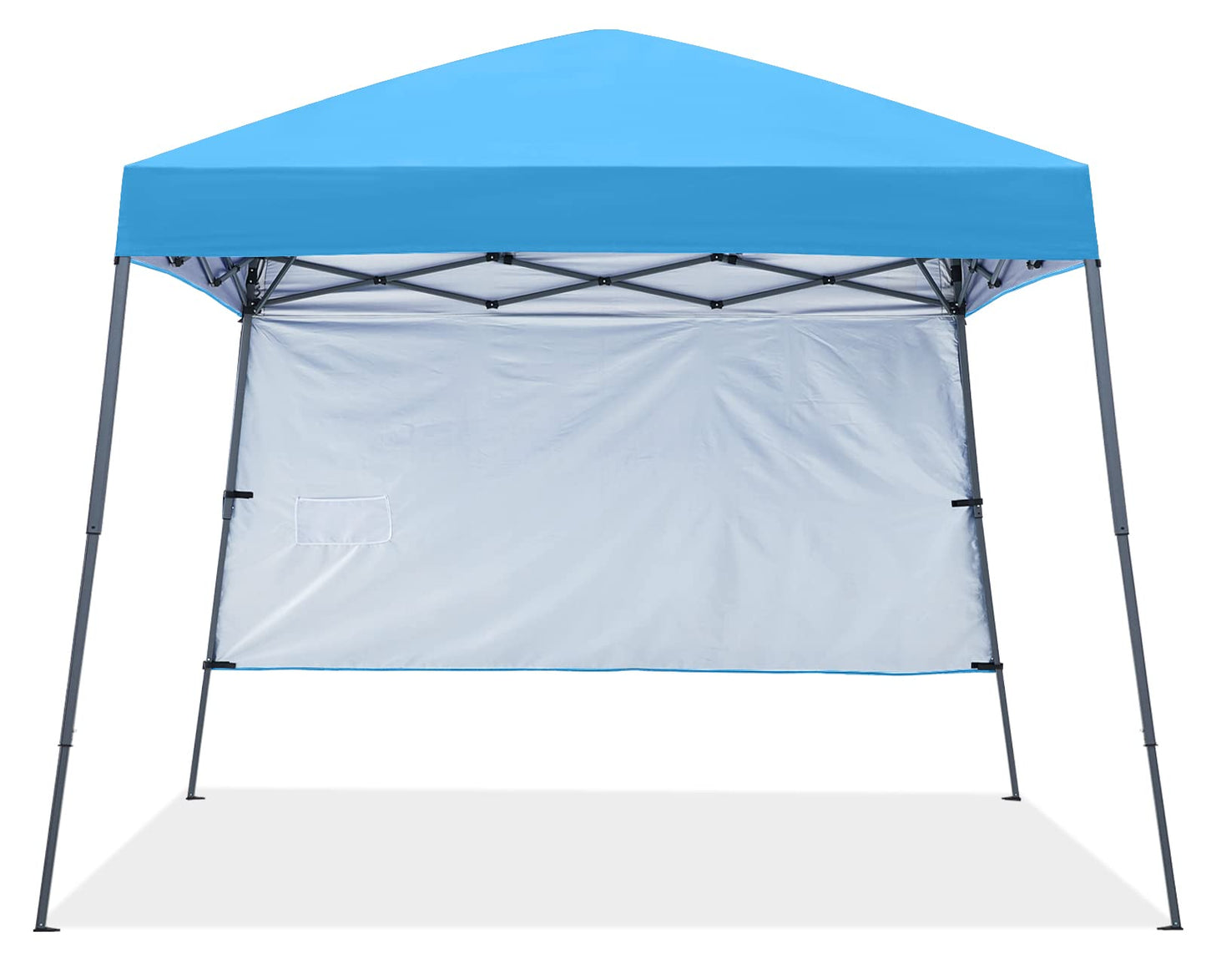 ABCCANOPY Stable Pop up Outdoor Canopy Tent 8 x 8 ft Base / 6 x 6 ft Top, Royal Blue