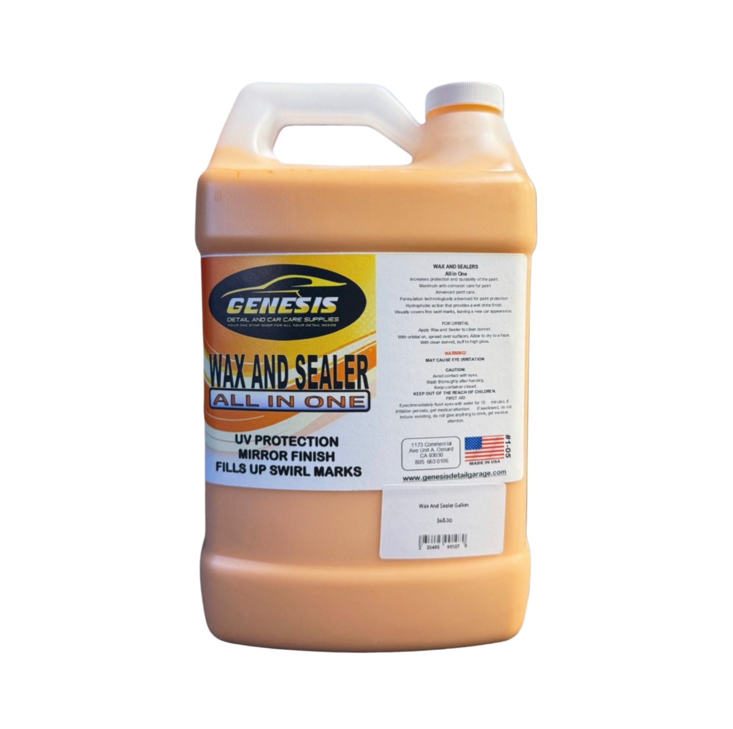 Wax and Sealer All In One 1 GL