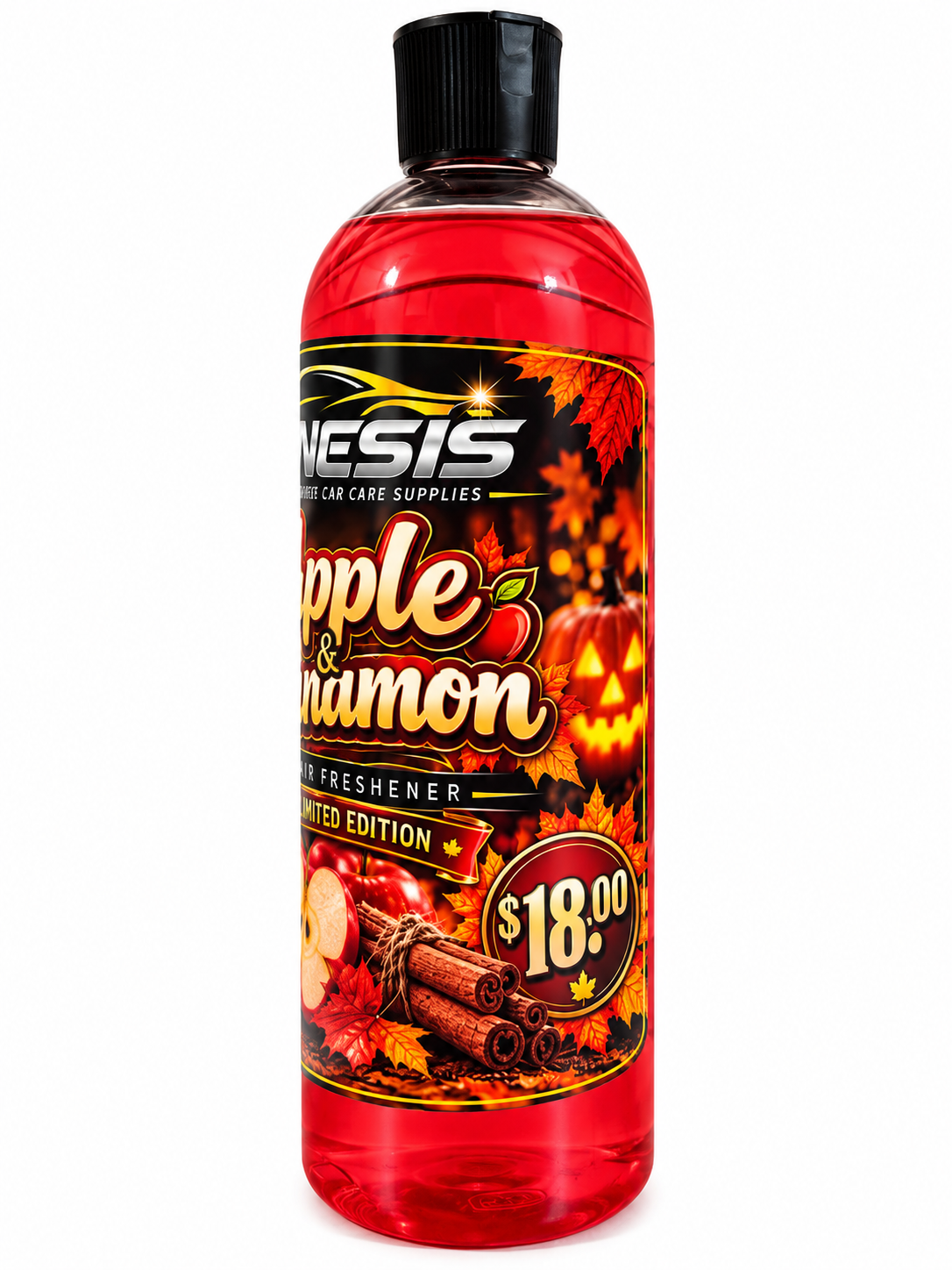 Genesis Apple & Cinnamon Air Freshener 16oz (Limited Edition)