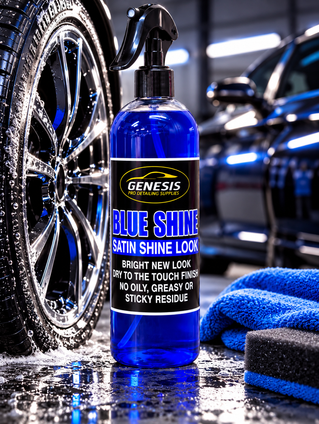 Blue Shine Satin Shine Look 16 oz