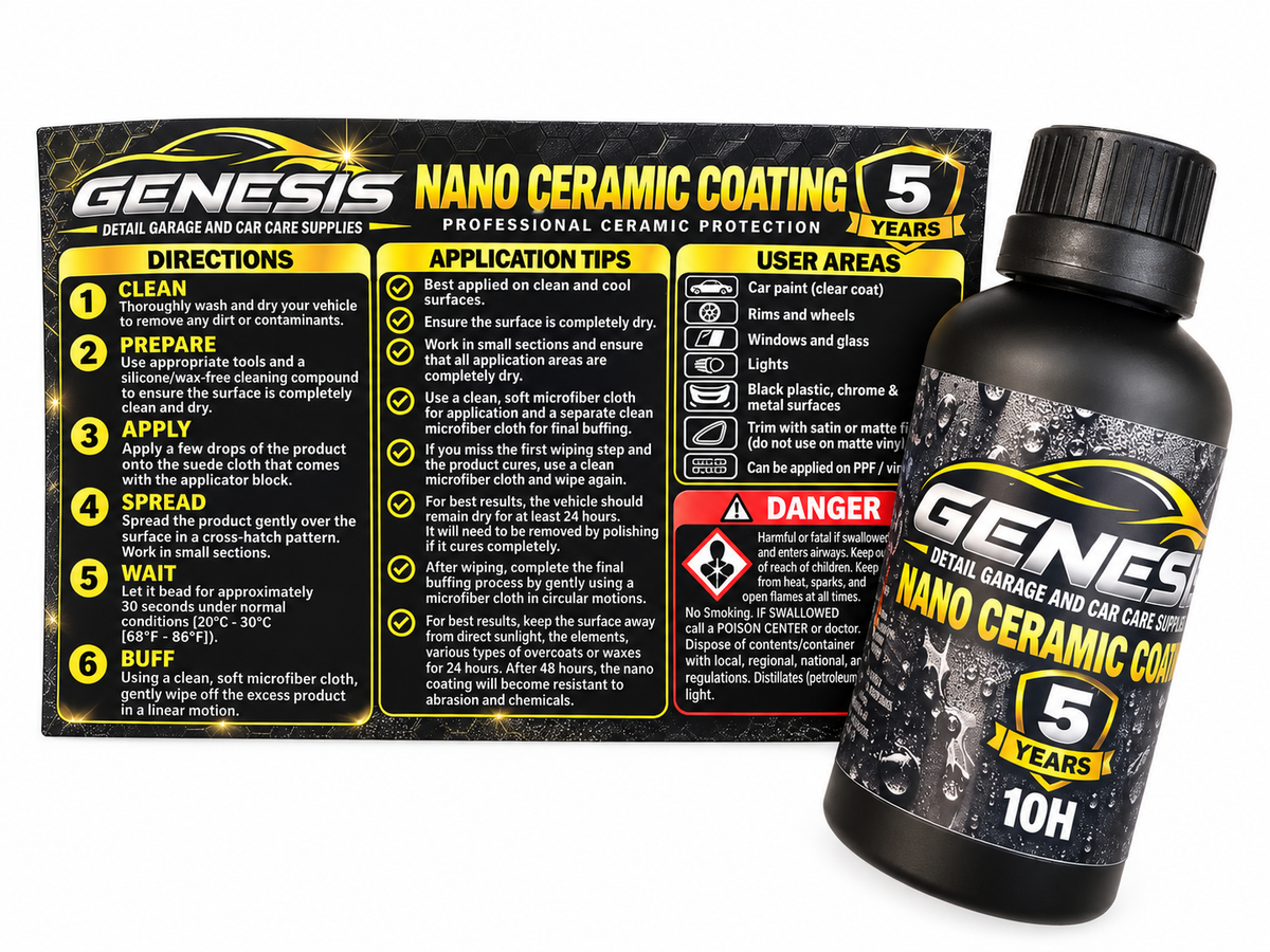 Genesis Nano Ceramic Coating 5 Years 50ml