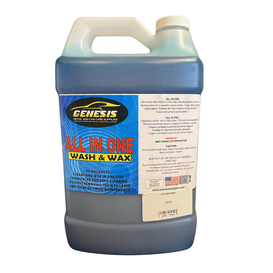 All In One Wash & Wax 1 GL