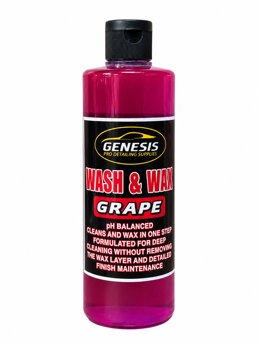 Wash and Wax Grape 16 oz