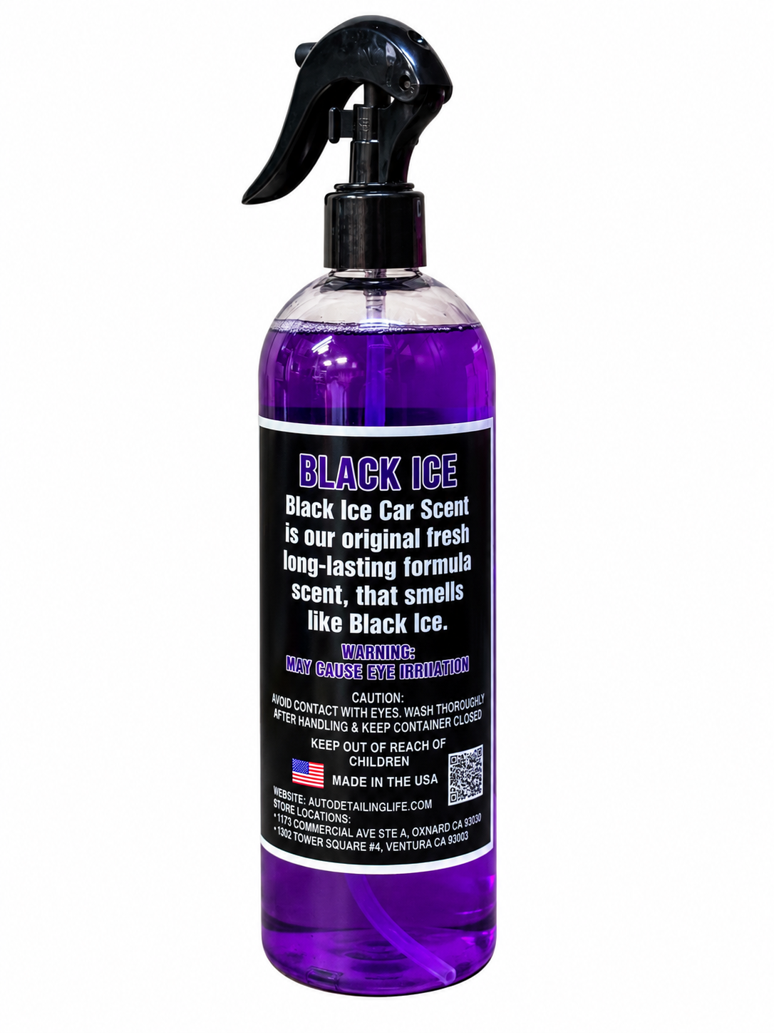 Black Ice Car Scent 16 oz