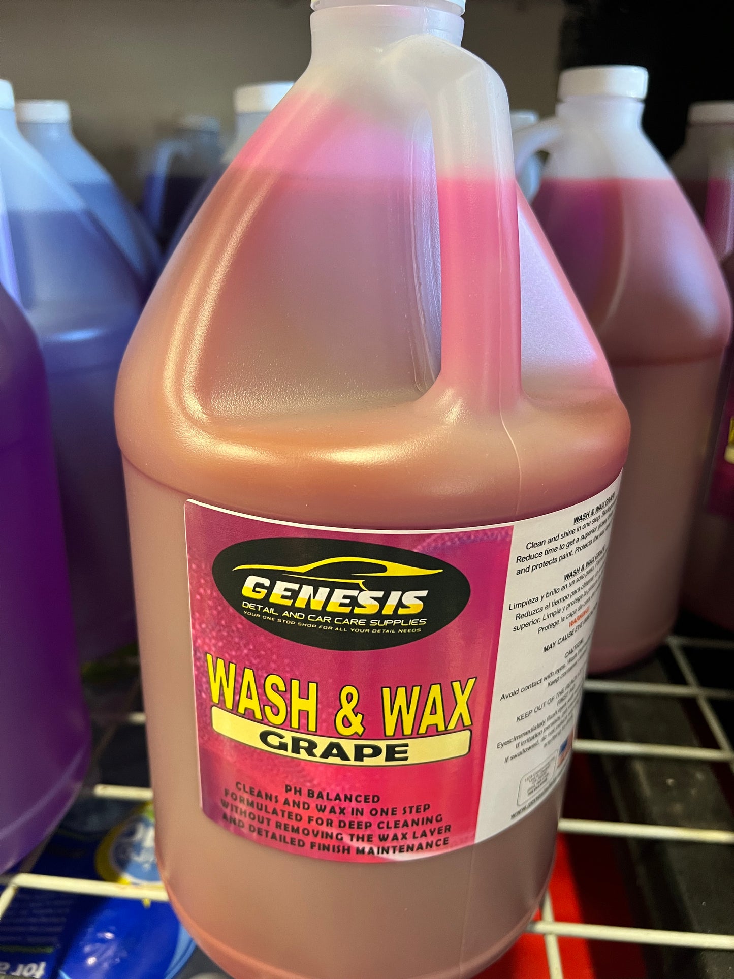 Wash and Wax Grape