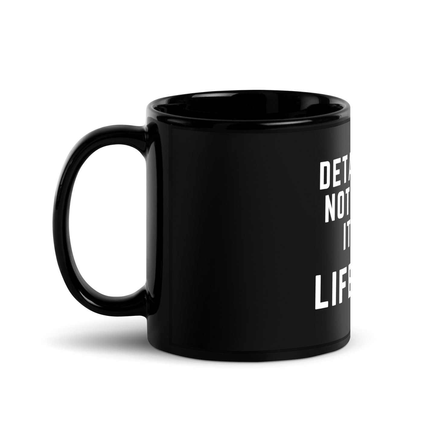 Black Glossy Mug