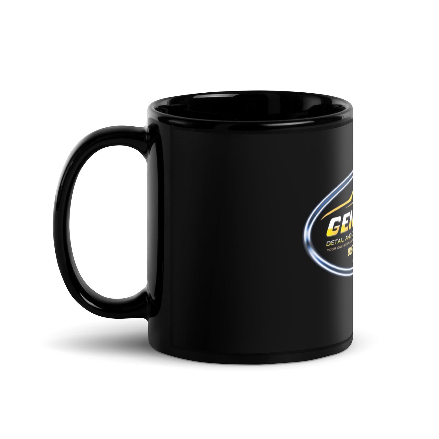 Genesis Black Glossy Mug