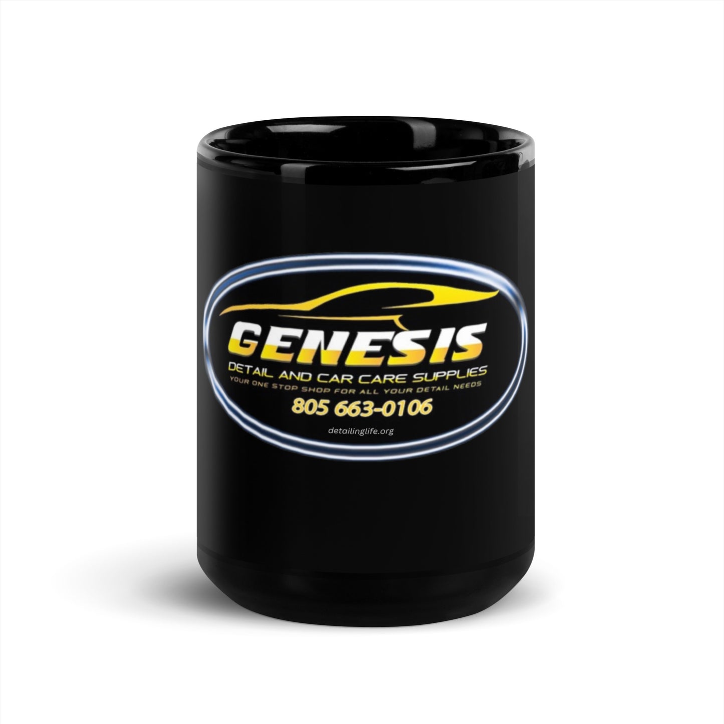 Genesis Black Glossy Mug