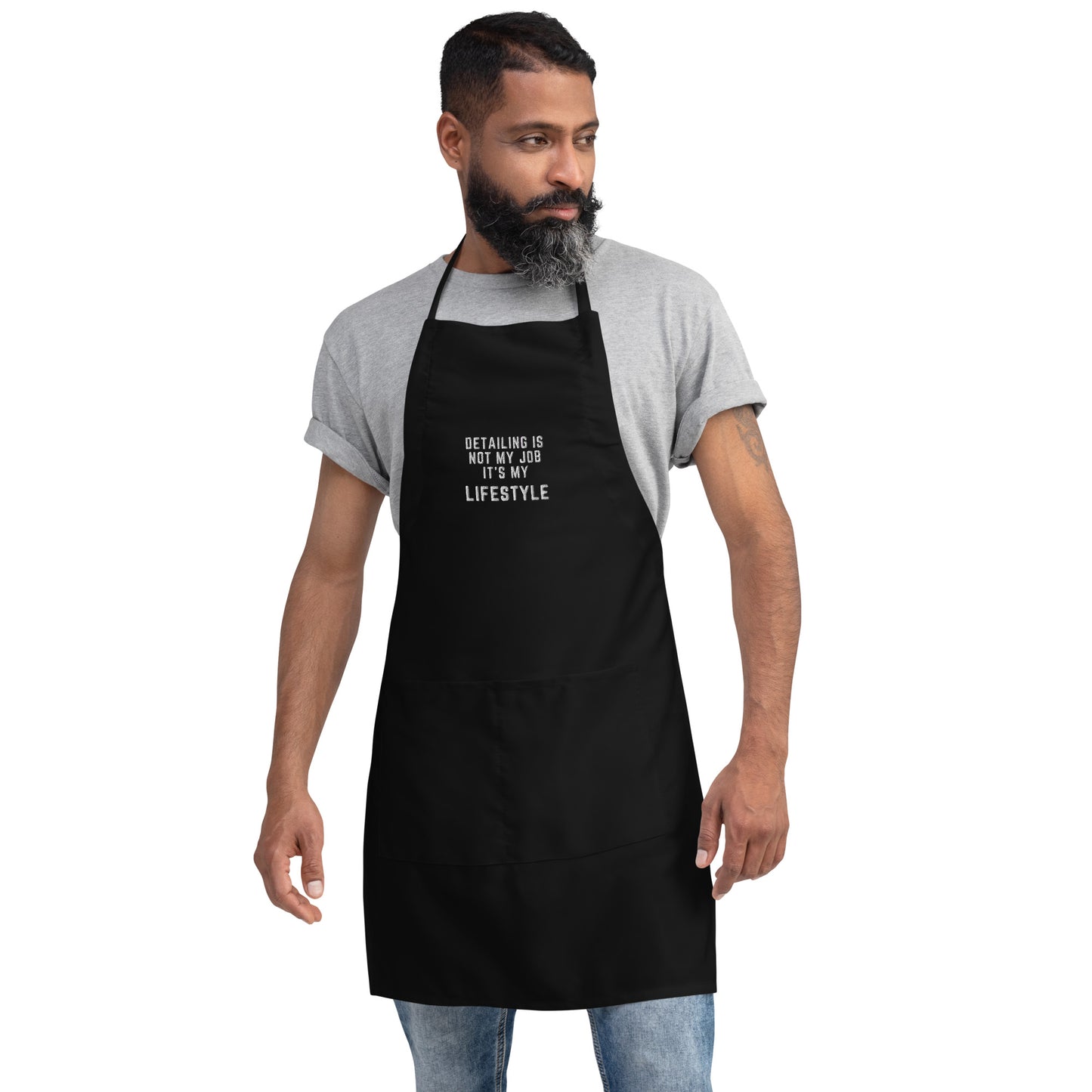 Embroidered Apron