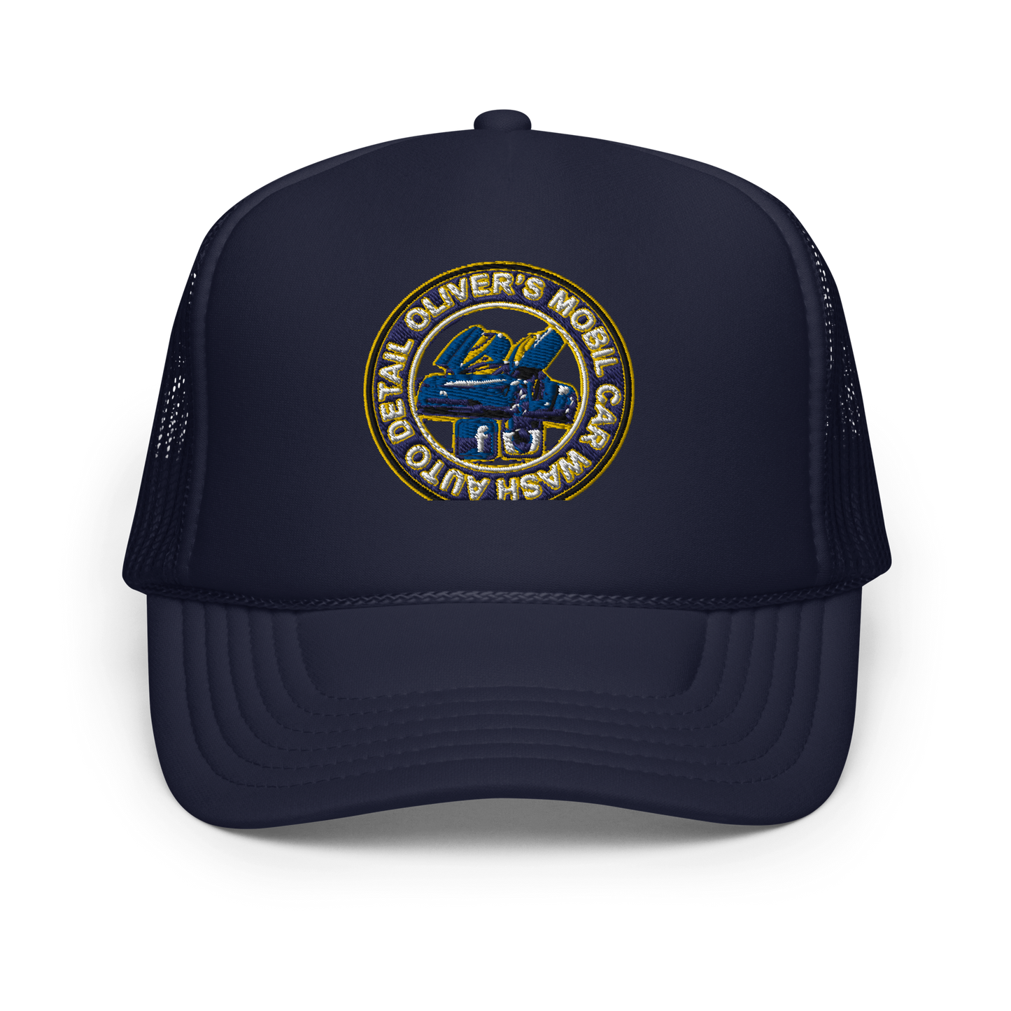 Oliver's Mobile Car Wash Foam trucker hat