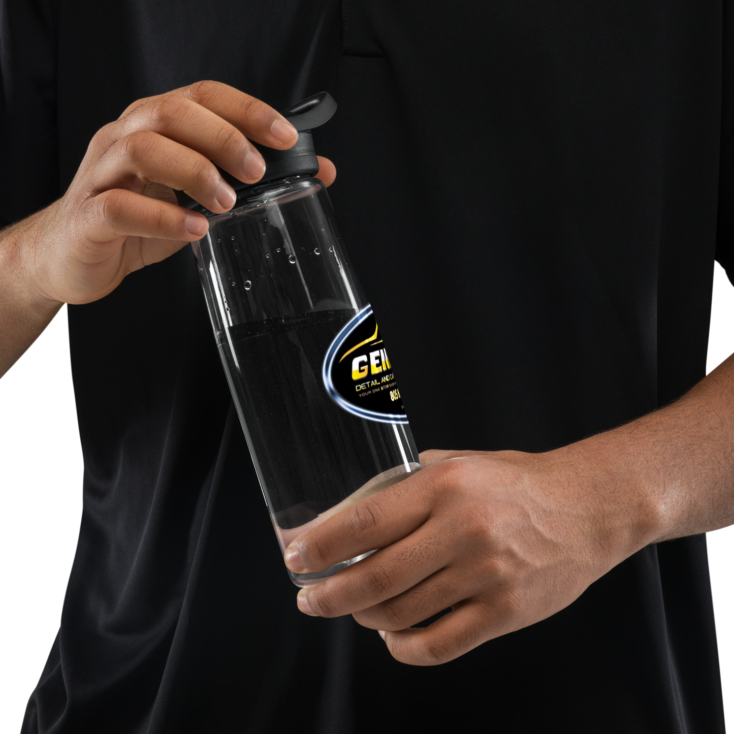 Sports water bottle