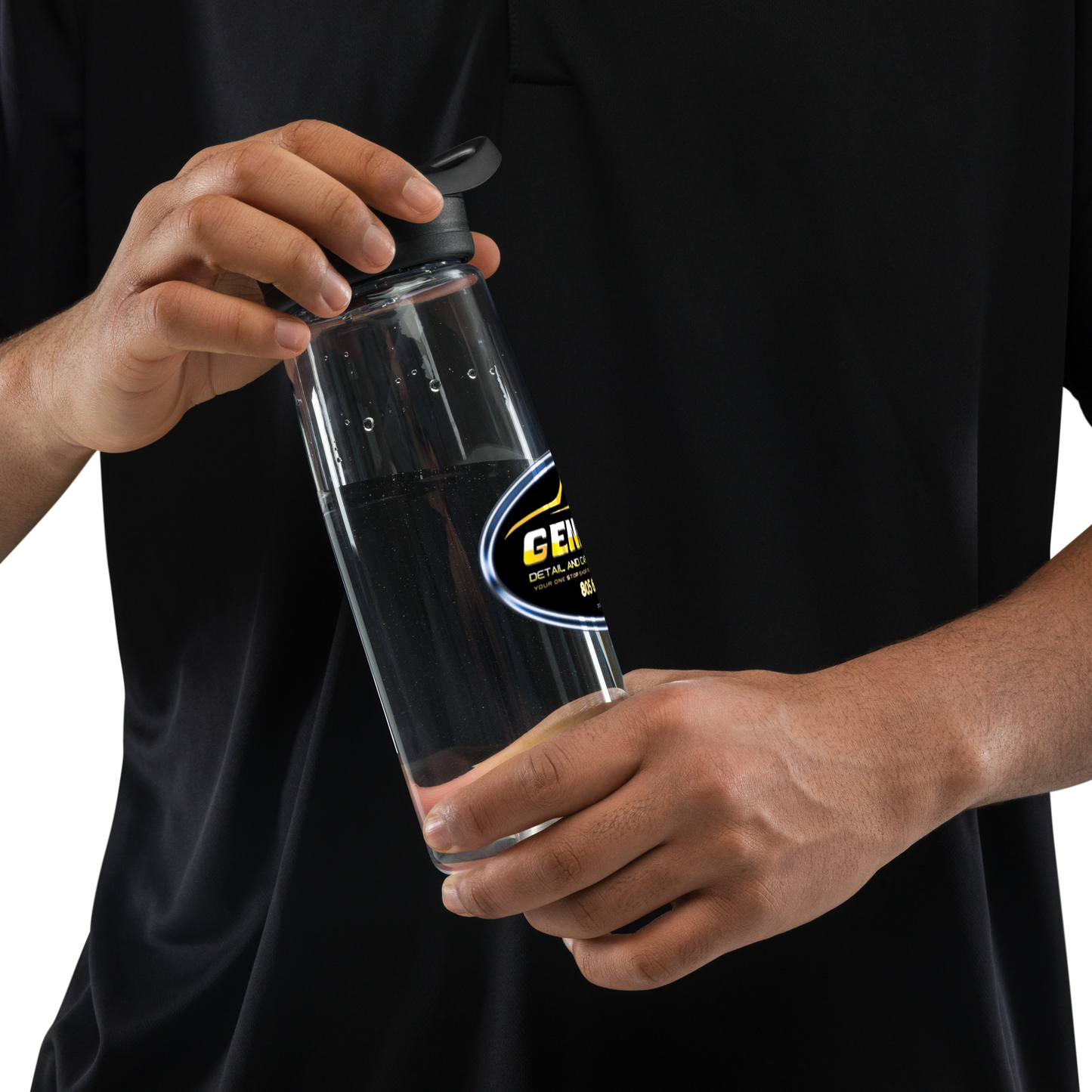 Sports water bottle