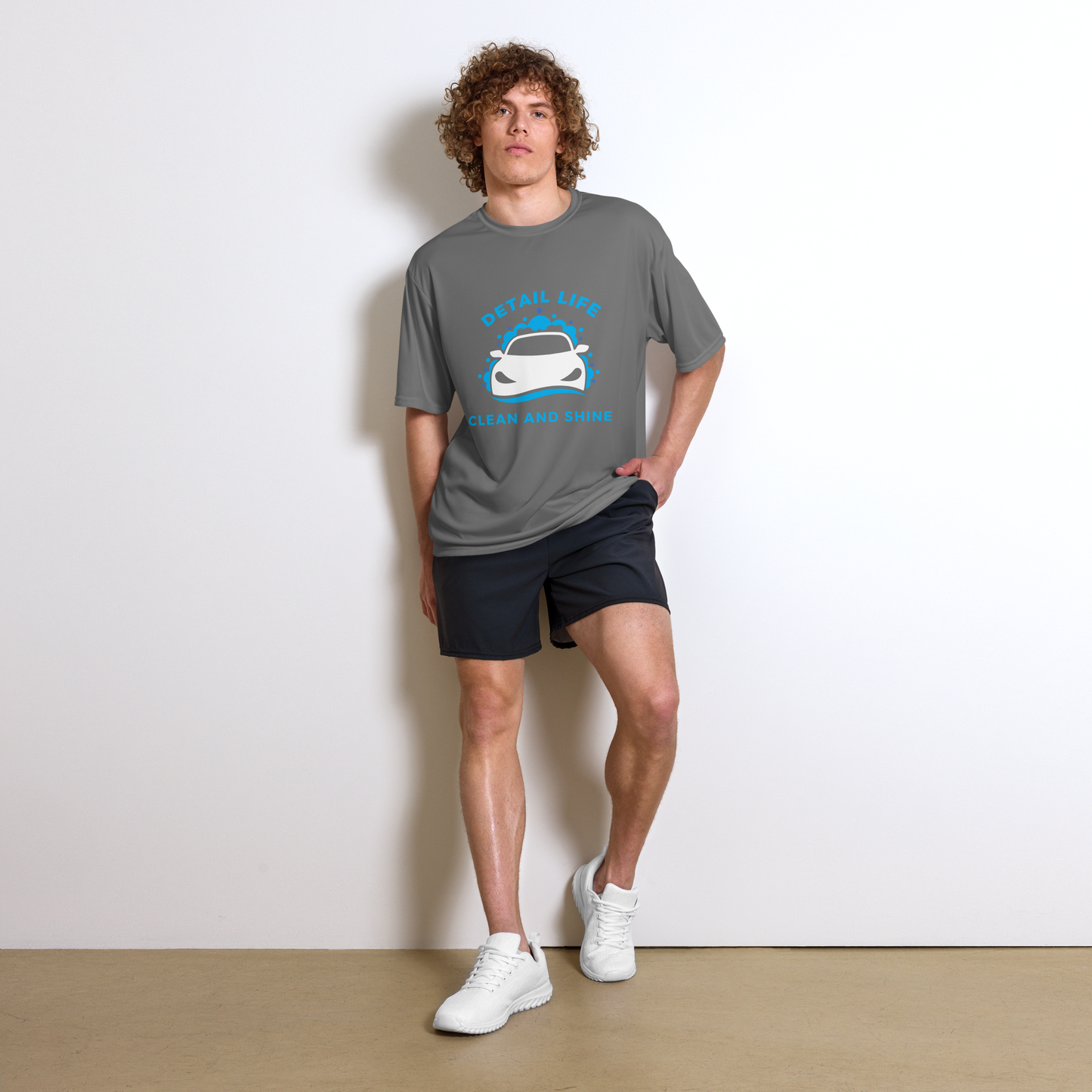 Performance wash crew neck t-shirt