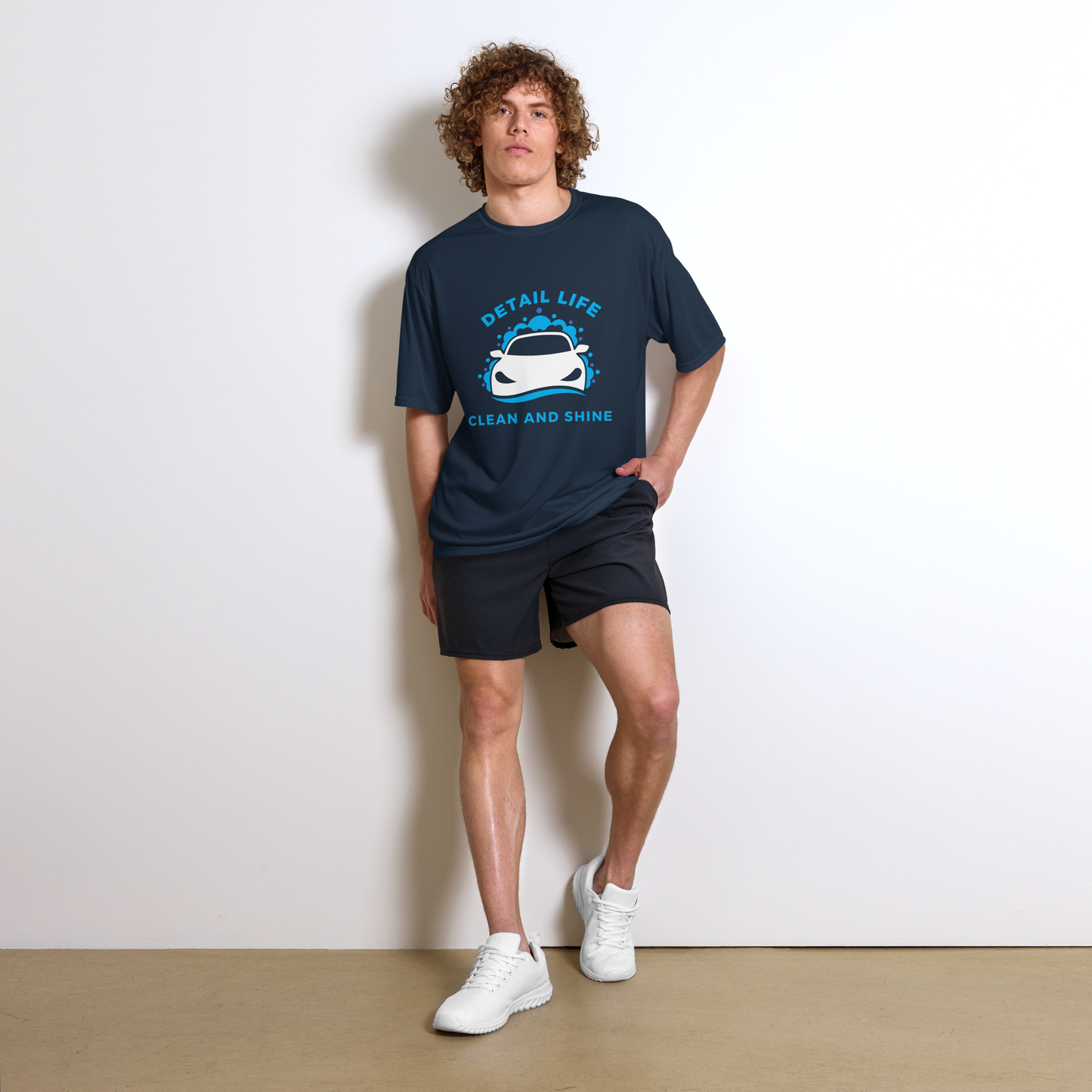 Performance wash crew neck t-shirt