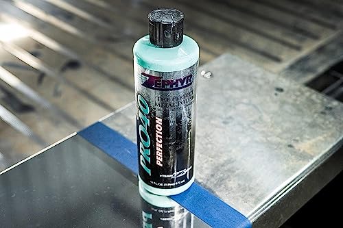 ZEPHYR CUSTOM POLISHING PRODUCTS Super Shine X Aluminum Polishing Kit with Buffing Pads and Polishing Compound, for Big Rigs, Pontoons, and Aluminum Wheels