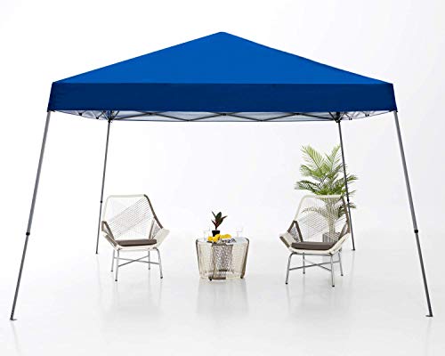 ABCCANOPY Stable Pop up Outdoor Canopy Tent 8 x 8 ft Base / 6 x 6 ft Top, Royal Blue