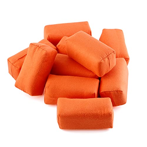 SPTA Microfiber Applicator Pad, Car Detailing Suede Sponge Applicator, 10Pcs Coating Sponge Pads for Cars,