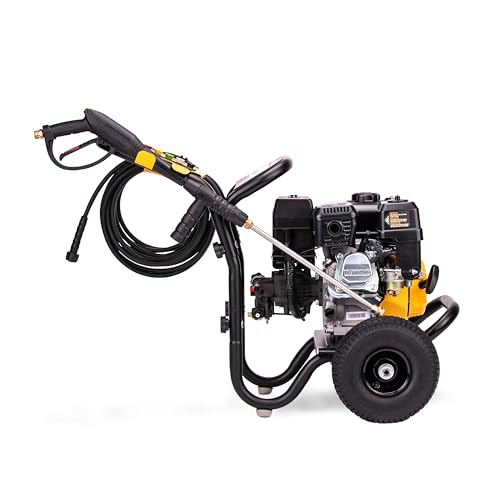 DeWalt DXPW3400PRNB-S PressuReady 3400 PSI Gas Pressure Washer with Quick Start Technology, 2.5 GPM Axial Cam Pump, 208cc Engine, Cold Water, Includes 25-Ft Hose, Nozzles, Spray Gun & Wand (50-State)