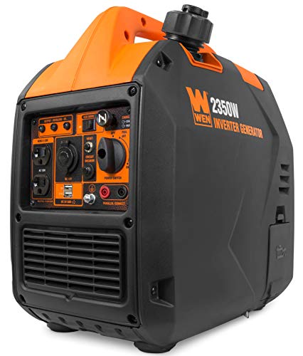 WEN 56235i Super Quiet 2350-Watt Portable Inverter Generator with Fuel Shut Off, CARB Compliant, Ultra Lightweight