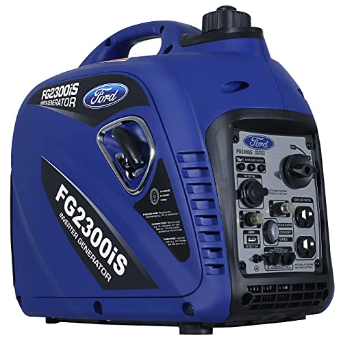 Ford FG2300iS 2300W Silent Series Inverter Generator, Blue