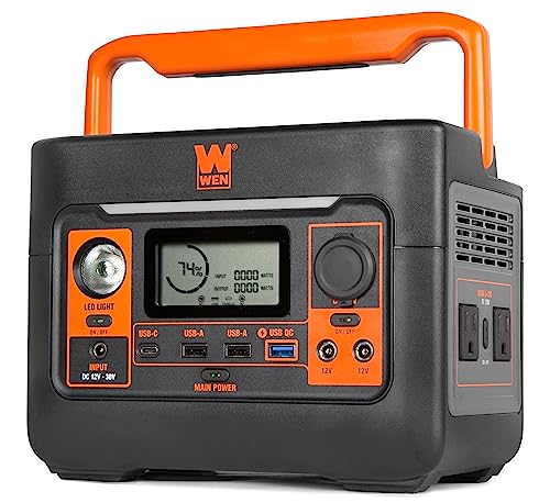 WEN 56235i Super Quiet 2350-Watt Portable Inverter Generator with Fuel Shut Off, CARB Compliant, Ultra Lightweight