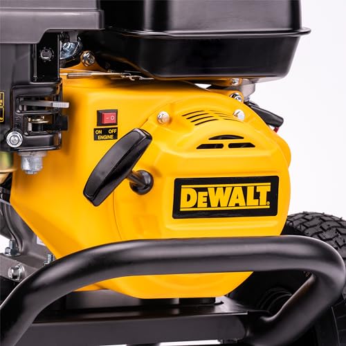 DeWalt DXPW3400PRNB-S PressuReady 3400 PSI Gas Pressure Washer with Quick Start Technology, 2.5 GPM Axial Cam Pump, 208cc Engine, Cold Water, Includes 25-Ft Hose, Nozzles, Spray Gun & Wand (50-State)