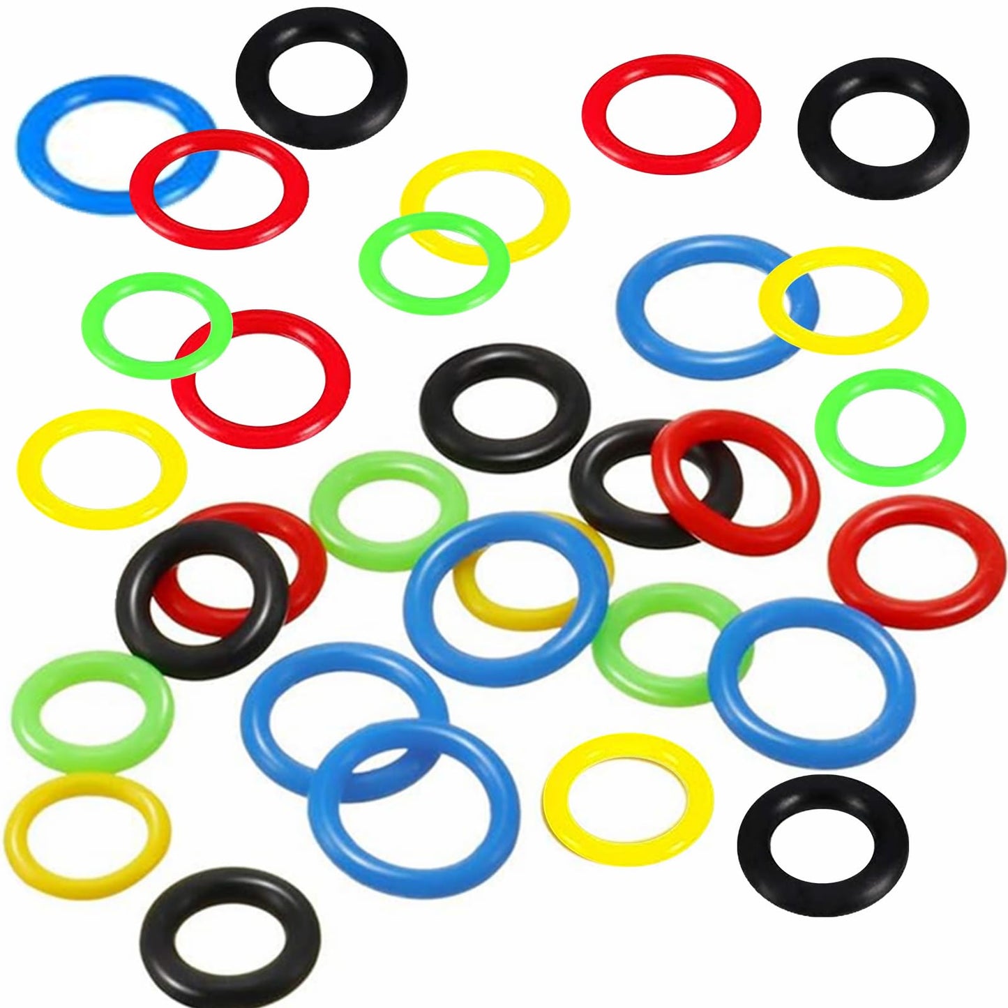 30 Pack O-Ring Power Pressure Washer Kit 5 Sizes for Power Pressure Washers, Pump, Hose, Gun, Wand and Lance, Each 6 Pieces